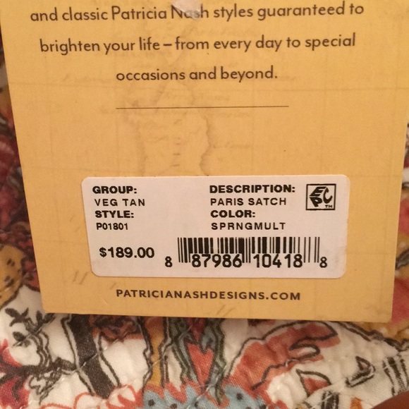 Patricia Nash Handbag - Picture 7 of 8